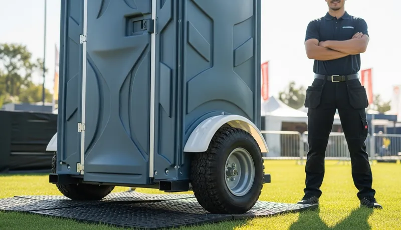 Porta potty for home renovation